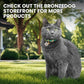 BRONZEDOG Leather Cat Collar with Removable Bells Non Breakaway Kitten QR Tag for Girl Boy (9" - 12" Cats/Mini Dogs, Brown & Silver)