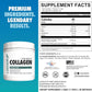 Collagen Powder, Hydrolyzed Collagen Peptides, Grass-Fed, Non-GMO, Unflavored, 20g Protein Per Serving, Supports Skin, Hair, Nails, Joints & Gut Health, Keto & Paleo-Friendly, 30 Servings