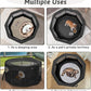 PETSFIT 45.5" Dog Playpen Indoor/Outdoor-Jump-Proof 28.5" Height with Removable Waterproof Mat & Zippered Roof | RV, Camping, Travel Dog Pen | Whelping & Cat Observation Space(45.5"L x 45.5"W x 28.5H)