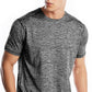 Zengjo Athletic Shirts for Men Short Sleeve Quick Dry Workout Running Gym Sport Exercise Tee Moisture Wicking