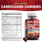 Clean Nutraceuticals Coq10 Gummies | Red Yeast Rice Hawthorn Berry Ginger Turmeric Citrus Bergamot Hibiscus Vitamin K2+D3 Magnesium Glycinate Cayenne Pepper Fenugreek Orange Flavor CardiGuard