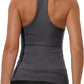 iGENJUN Workout Tops for Women Racerback Basic Tank Summer 2025 Camisole V Neck Slim Fit Ribbed Sleeveless
