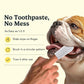 Jasper Dog Dental Wipes, Dog Finger Toothbrush Disposable, Tooth Brush Cleaning Wipes, Pet Teeth Cleaning Dental Care, 60 Count, Coconut