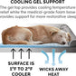 Furhaven Cooling Gel Dog Bed for Large Dogs w/ Removable Bolsters & Washable Cover, For Dogs Up to 125 lbs - Luxe Faux Fur & Performance Linen Sofa - Charcoal, Jumbo Plus/XXL