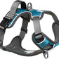 Embark Adventure Dog Harness, Reflective Trim No Pull Dog Harness Medium Sized Dogs - Military Grade Nylon, Front Clip with Gel Lined Handle.