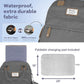 RUVALINO Diaper Bag Backpack, Multifunction Travel Back Pack Maternity Baby Changing Bags, Large Capacity, Waterproof and Stylish, Iron Gray