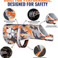 Dog Reflective Vest – Hi-Vis Fluorescent Visibility That Helps to Safeguard Your Pet On/Off Leash in Urban & Rural Areas (Camo, X-Small)