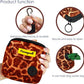 Dog Treat Pouch for Pet Walking and Training with Clicker Poop Bags and Double Bag Design Small Fanny Zipper Pack Holder for Puppy Snack Dispenser Kit for Leash and Outdoor Use Deer Hide Skin