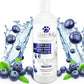 Lillian Ruff PRO Formula Berry Blue Brightening Pet Shampoo - Ultra-Hydrating Professional Whitening Dog Shampoo, Vivid Show-Quality Coat Enhancer, Tear Stain & Odor Eliminator With ProVitamin B5 16oz