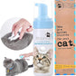 Mooncat Waterless Cat Grooming Bundle – No Rinse Foam Shampoo (5oz) + Cat Ear Cleaning Finger Wipes (40ct) | Licking Safe, pH Balanced, Dry Bath for Sensitive Cats, Removes Ear Wax & Dirt, Daily Pet H