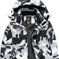 Keevoom Boys Winter Coat Ski Jacket Windproof Kids Snowboard Warm Fleece Snow Coat Waterproof Outdoor Hooded Ski Coats