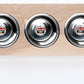 Small Pet Select - Raised Bowl Holder with Three Feeding Bowls for Rabbits, Cats, Dogs, and Other Small Animals