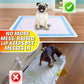 TidyFriend Dog Pee Pad Holder Tray Fits for 28” x 34” Pee Pads with Corner Lock Holes, Raised Edges, Non-Spill, Easy to Clean Silicone Dog Potty Tray Holder, For Indoor Floor Protection (White)