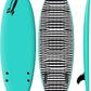 Rock-It 4'10" CHUB Soft Top Surfboard - Kids & Mini, Easy to Paddle & Maneuverable for Beginners