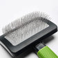 Slicker brush for dogs doodle grooming poodle with long soft pin slicker brush perfect for thick fur dogs fluffy,grooming,shedding.goldendoodle