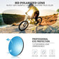 Polarized Sports Sunglasses for Men Women,Fishing Driving Rectangular Goggles UV400 Protection