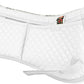 ECP Equine Comfort Products Adjustable Shock Absorbing Memory Foam Half Saddle Pad, Injury Prevention & Pressure Relief, Customizable Fit, Breathable for All Riding Styles