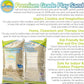Classic Sand and Play Sand for Sandbox, Table, Therapy, and Outdoor Use, 40 lb. Bag, Natural, Non-Toxic, Wet Castle Building for Creativity and Stimulates Sensory Skills
