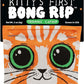 Blue Q Kitty's First Bong Rip Catnip Cat Toy. Premium Organic Catnip Grown in The USA, 100% Cotton Pouches, Kitty Graphics Sure to Delight Every Cat-Keeper.