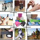 Self Adhesive Tape Wrap 8 Rolls,Non-Woven Self Adherent Vet Wrap Tape,(2 in+1 in) x 5 Yard | Cohesive Bandage Tape for Wrist & Ankle,Elastic Grip Cover (6Color-Mixed)