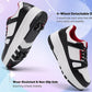 Roller Skate Shoes for Kids Girls Boys Detachable Wheeled Fashion Sneakers