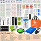 Dog First Aid Kit - Pet First Aid Kit for Dogs and Cats Pet First Aid Supplies for Car Traveling Home