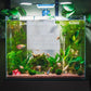 Cube Rimless Aquarium 4 Gallon, Ultra Clear Low Iron Nano Fish Tank for Betta, L9.8×W9.8×H9.8 Glass Thickness 5mm with EVA Foam Leveling Mat