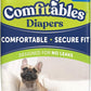 Hartz Disposable Dog Diapers, Size M 32 count, Comfortable & Secure Fit, Easy to Put On