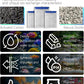 6 Pack Large Fish Tank Filter Cartridges Compatible with Tetra Whisper Bio-Bag Filters, Turtle Tank Filter Replacement for Whisper 20i, 40i / IQ20, 30, 45, 60 / PF20, 30, 40, 60 & ReptoFilter