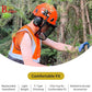 Forestry Safety Helmet with Build-in Visor Mesh Face Shield Ear Muffs 4 in 1 Chainsaw Safety Hard Hats