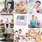 Weewooday 12 Pcs Digital Kitchen Magnetic Timer Bulk Classroom Count up Countdown Large Digits Egg Loud Alarm Cute Desk Stopwatch Timer for Teacher Kids Cooking Office