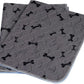 Washable Dog Pee Pads with Free Grooming Gloves,Non Slip Dog Mats with Great Urine Absorption,Reusable Puppy Pee Pads for Whelping,Potty,Training,Playpen