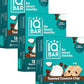 IQBAR Brain and Body Plant Protein Bars - Toasted Coconut Chip - 36-Count Low Carb - Gluten Free, High Fiber, Vegan Snacks - Low Sugar Meal Replacement