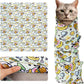 Cat Wrap for Cutting Nails and Grooming(27"x27"),Cat Restraint Wrap for Nail Clipping, Self-Adhesive Fabric Cat Swaddle Burrito Wrap for Nail Trimming (Cow Style)