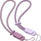 SURPHY 2 Pack Phone Lanyard for Cellphone Case, Phone Wrist Strap for Case, Cellphone Strap with 2-Color Braided, Charm Wrist Lanyard for Women and Men, Lilac & Lilac Purple