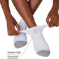 MONFOOT Men's/Women's 6 Pairs Daily Cushion Comfort Fit Performance Quarter Ankle Socks Multipack