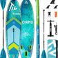Inflatable Stand Up Paddle Board for Adults with Seam Welded Technology, 10'6''x33''x6'', Durable SUP with Dual-Blade Paddle and Complete Accessories, 390 lbs Capacity, Beginner-Friendly