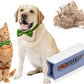 FurDozer X3 MINI Pet Hair Remover & Auto Detailing Tool - Cat & Dog Hair Remover for Carpet, Car Interior, Couch, Bedding, & Furniture - Reusable Pet Hair Removal Tool for Dog Fur & Lint, 3.5", Purple
