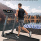 WELLFIT Auto Incline Treadmill, 10% Incline Heavyduty Treadmill with Pulse Sensor, 4.5HP, 10 MPH, 500 lbs Capacity, 20'' x 55'' Running Area Treadmills with Bluetooth Player & LED Display