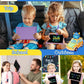 TEKFUN 2 Pack LCD Writing Tablet with Pen Cord, 8.5in Erasable Doodle Board Mess Free Drawing Pad for Kids, Car Trip Educational Toys Birthday for 3 4 5 6 7 Girls Boys (2*Purple)
