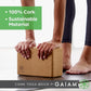 Gaiam Yoga Block - Supportive Latex-Free Eva Foam - Soft Non-Slip Surface with Beveled Edges for Yoga, Pilates, Meditation - Yoga Accessories for Stability, Balance, Deepen Stretches