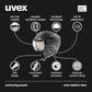 uvex Instinct Visor - Adjustable ski & Snowboard Helmet with Integrated Visor for Women & Men - Black Matte - Small