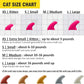 zetpo 100 pcs Cat Nail Caps | Cat Claw Covers | with Adhesives and Applicators (L, Metal Red, Bronze, Gold, Silver, Pearl White)