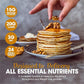 Health One High Protein Pancake & Baking Meal Replacement Powder | 15G Whey & Soy Isolate | GLP-1 Booster | Gluten Free Waffle & Muffin Mix | Just Add Water | No Artificial Sweeteners (15 Servings)