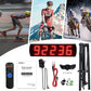 Race Clock with Tripod for Running Events, Large LED Stopwatch with Remote,Countdown/Count up Gym Timer for Home,Wall Digital Time Clocks