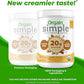 Orgain Organic Simple Vegan Protein Powder, Peanut Butter - 20g Plant Based Protein, With less Ingredients, No Artificial Sweeteners, Gluten Free, No Dairy or Lactose, 1.25 lb (Packaging May Vary)