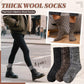 Merino Wool Boot Socks Thermal Winter Ski Thick Warm Hiking Socks for Women Men 3 Pairs