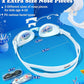 Aegend 2 Pack Kids Goggles, Swimming Goggles for Kids Age 4-16 Boys and Girls Youth, Anti-Fog Waterproof Anti-UV Pool Goggles