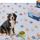 Washable Pee Pads for Dogs, 2 Pack Absorbent Reusable Training Dog Pads Pet Puppy Pads, Non-Slip Potty Pads for Whelping, Playpen, Crate, Bed, Orange, 48"x48"
