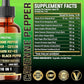 10in1 Cayenne Pepper Liquid Drops + Ginger, Ceylon Cinnamon, Vitamin D3, Vitamin K2, Garlic, Black Pepper and More - Digestion Support - 2 Fl Oz - 2 Months Supply